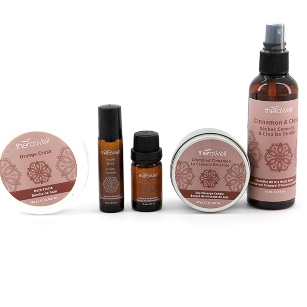 NWT  TheraWell wrapped‎ up in relief stress relief set